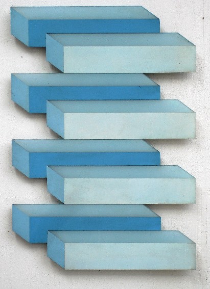 franck gribling EIGHT SPACEBEAMS 1967 Signpaintperspex 100x70 cm