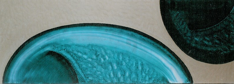 franck gribling FLOATING BODIES 1992 acryliccanvas 220x90 cm