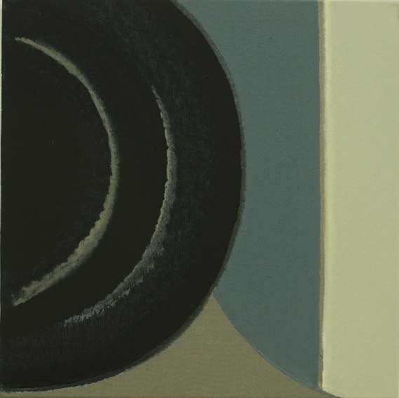 franck gribling Indoor head 2009 40x40 cm