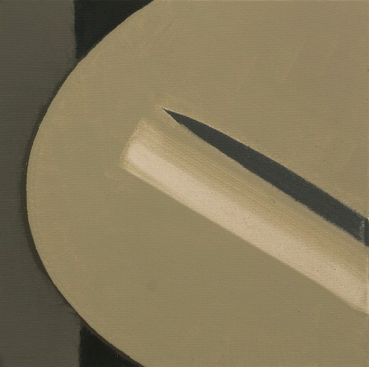franck gribling SPACEFIGURE 02-2010 acrylcanvas 40x40 cm