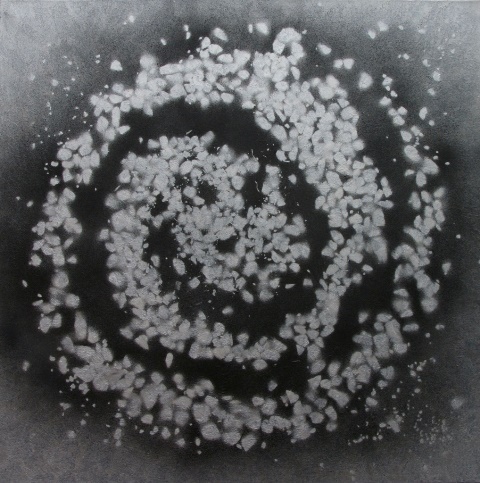 Cosmogonic energy,Acrulic on canvas,90x90cm,April 2016