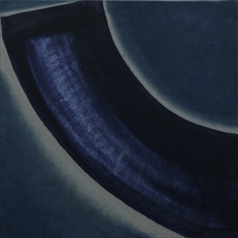 Spacemovement,Acrylic on canvas,50x50 cm,2016.